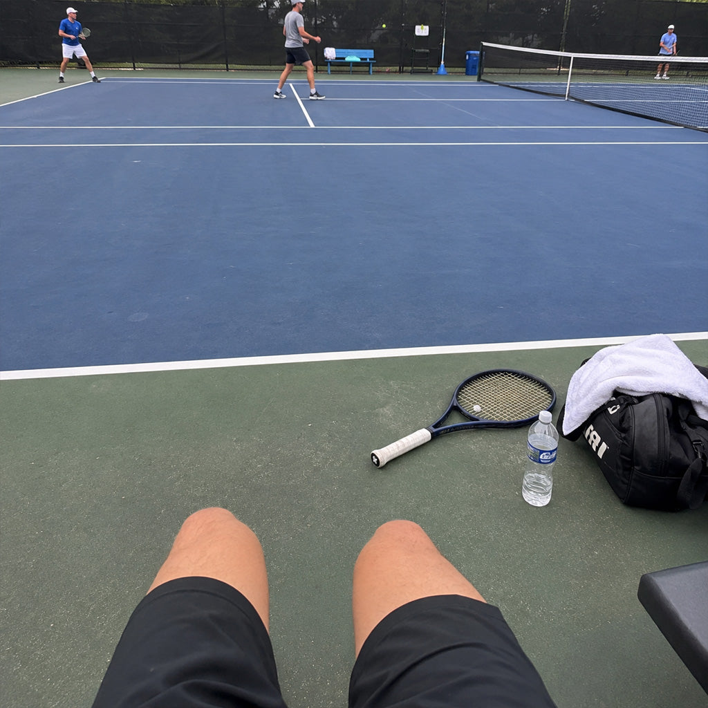 Sitting out the third game - and not telling anyone why.
