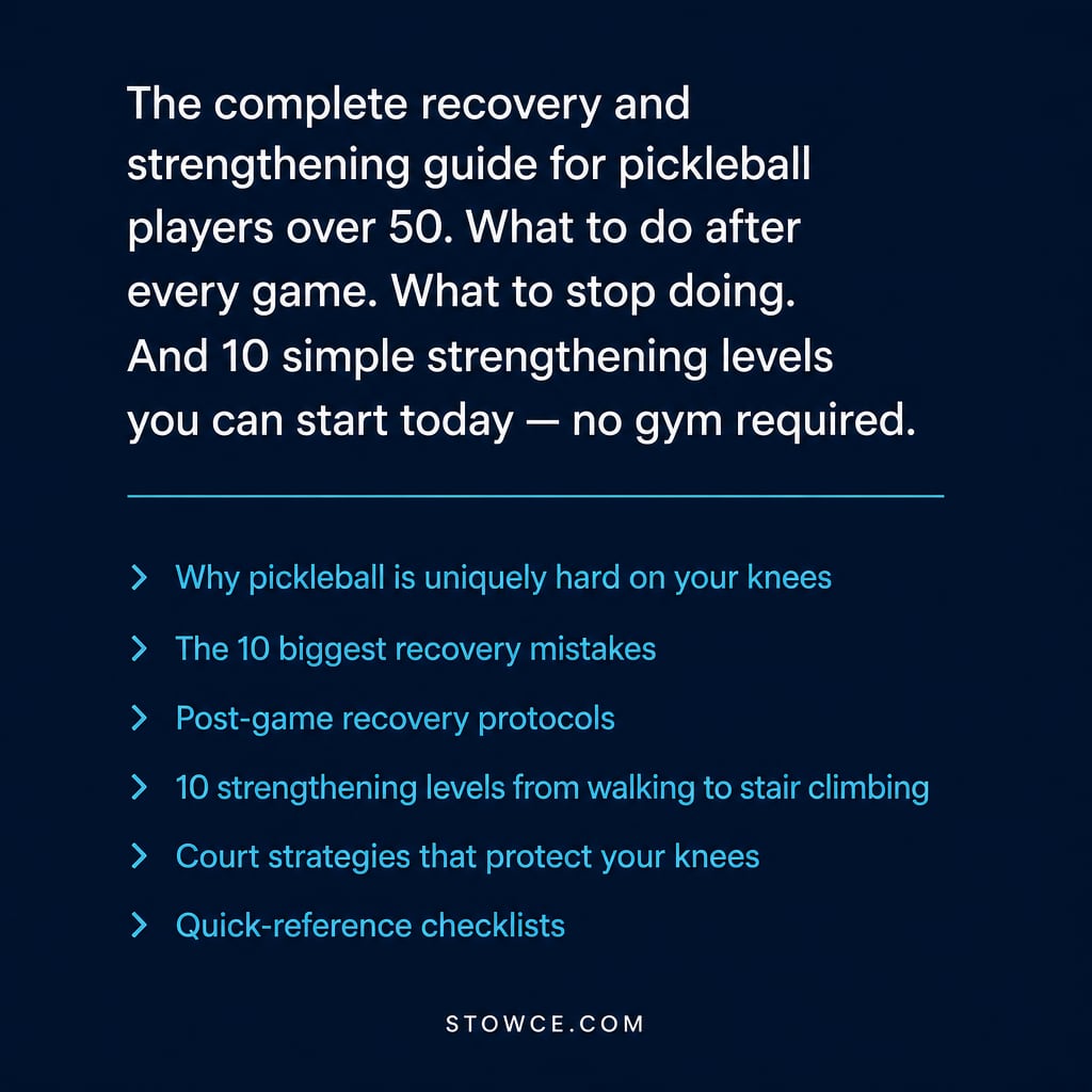 The Pickleball Knee Playbook | E-Book